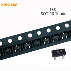 SMD 스위칭 트라이오드 전자 부품 트랜지스터 IC 칩, SOT-23, 1SS181, A3, 1SS184, B3, 1SS226, C3, 85V, 300mA, 50 개