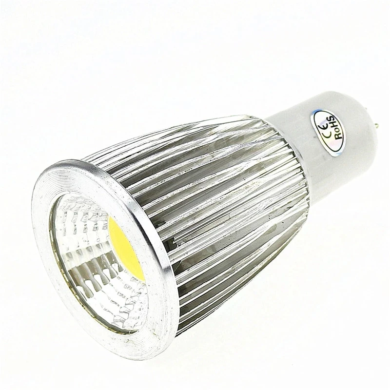 New High Power Lampada Led GU5.3 COB 9w 12w 15w Dimmable Led Cob Spotlight Cool White Bulb Lamp GU 5.3 110v 220v MR16 12v