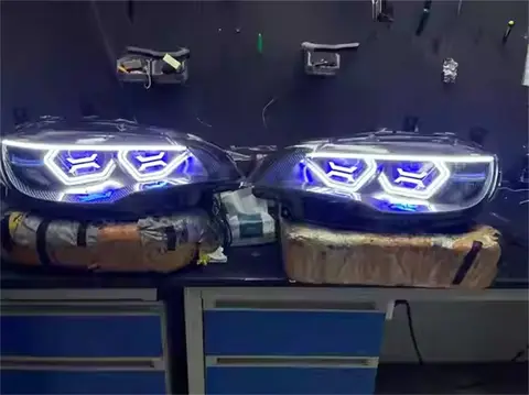 LED 헤드라이트 헤드램프, BMW X6 E71 OSS DRL 주간 주행등, 하이 로우 빔 방향 지시등 LED 헤드라이트 헤드램프, BMW X6 E71 OSS DRL 주간 주행등, 하이 로우 빔 방향 지시등