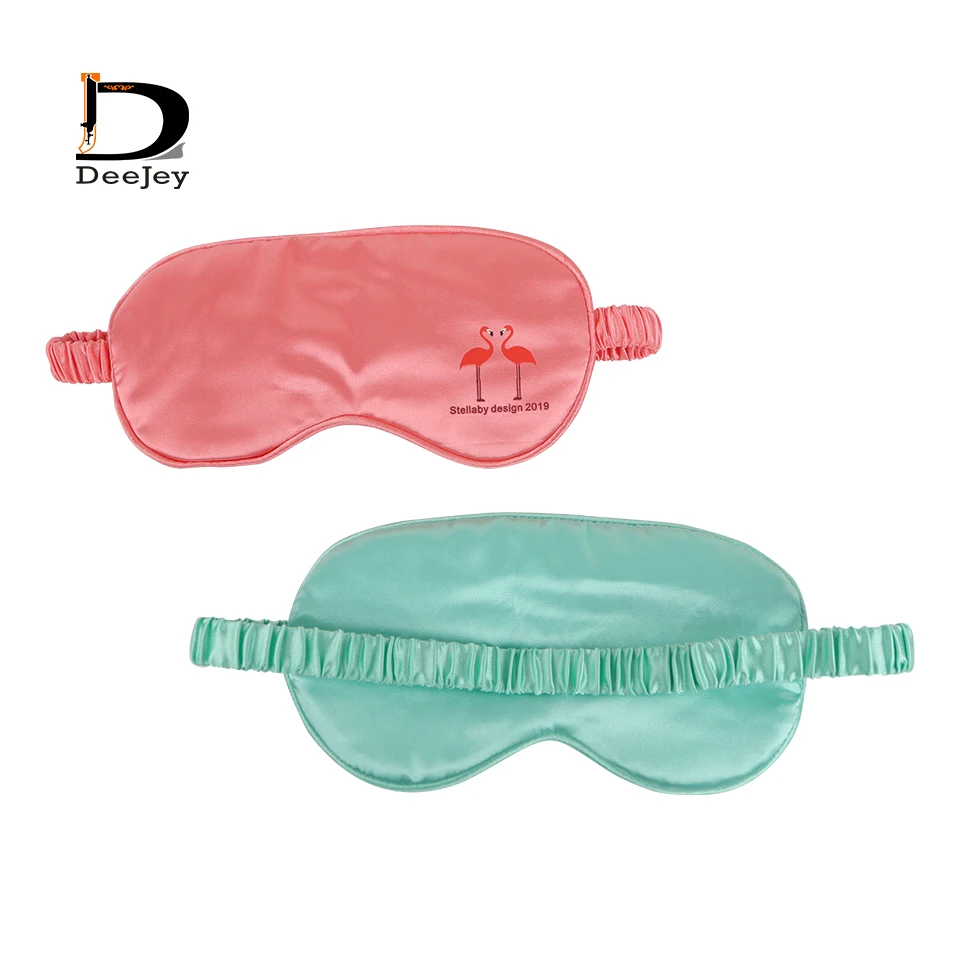 customized private logo name brand printing eye mask