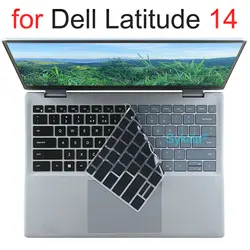 Keyboard Cover for Dell Latitude 14 7450 7440 7430 7424 7420 7410 7400 7000 2 in 1 Protector Skin Case Silicone