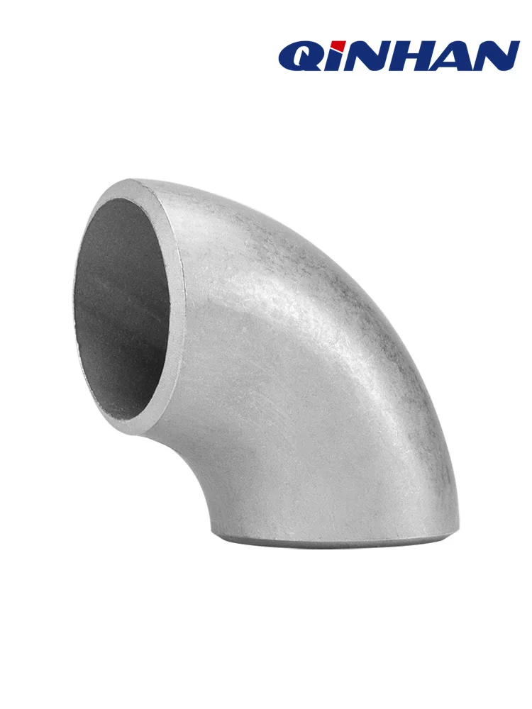 

304/316L stainless steel 90 degree welding elbow industrial grade pickled butt welding stamping elbow seamless welding elbow