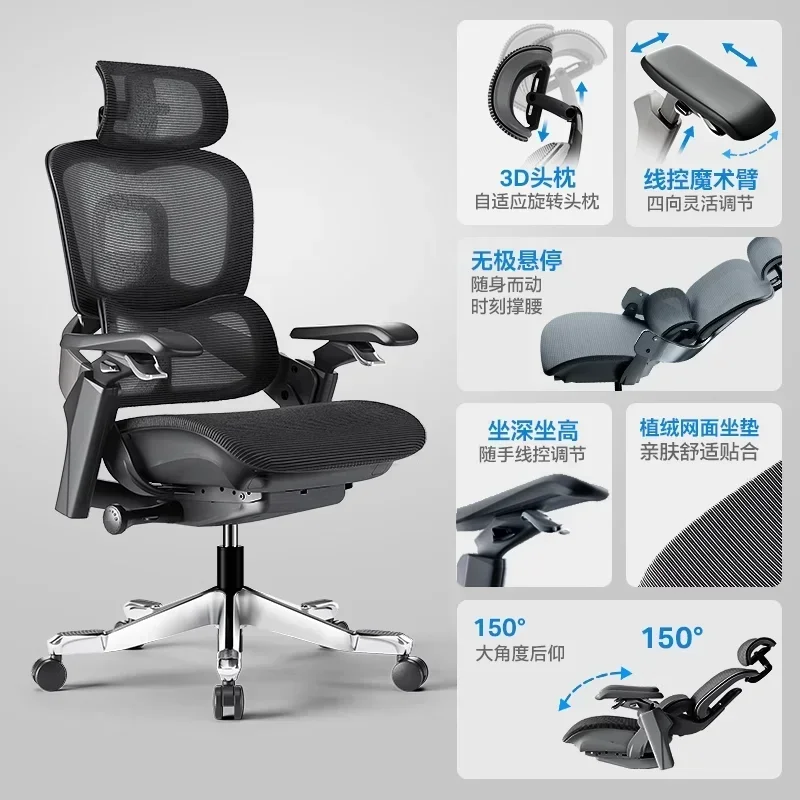 

Ergonomics, e-sports, sedentary comfortable chair office, computer chair