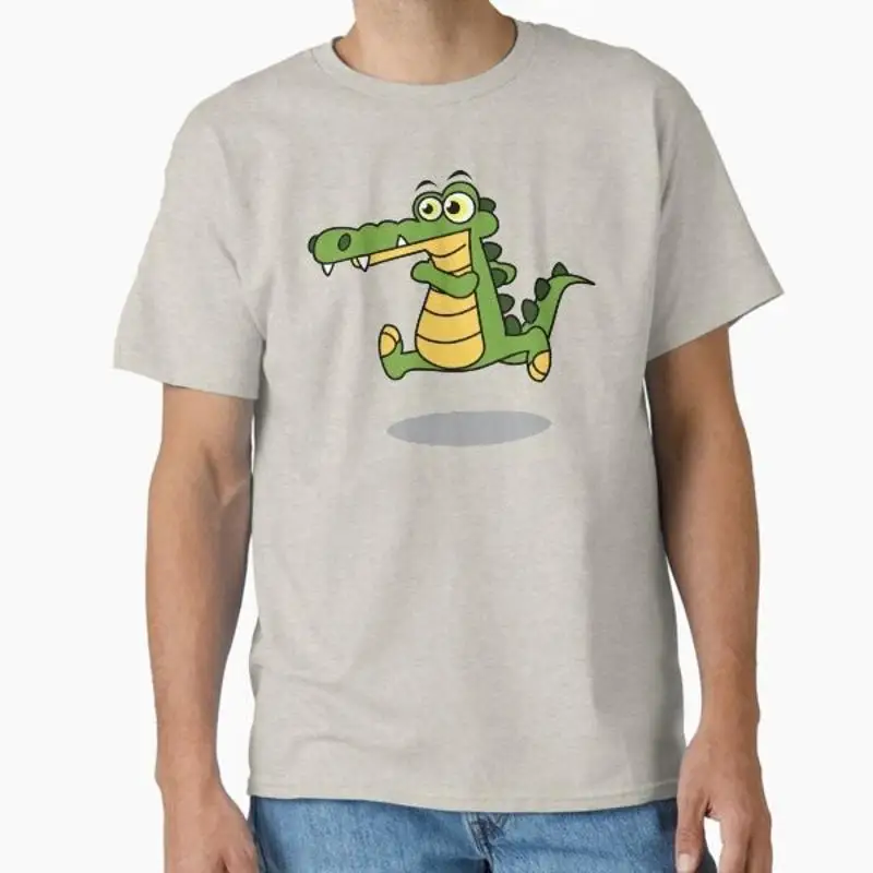 Alligator is running Classic T shirt Made in US AUS Size S 2XL