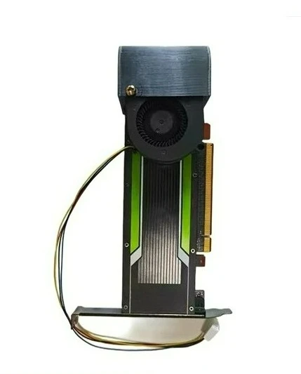 Universal U-shaped Turbine Fan Heatsink for NVIDIA for Tesla P4/T4/M4/L4/A2 Graphics Cards