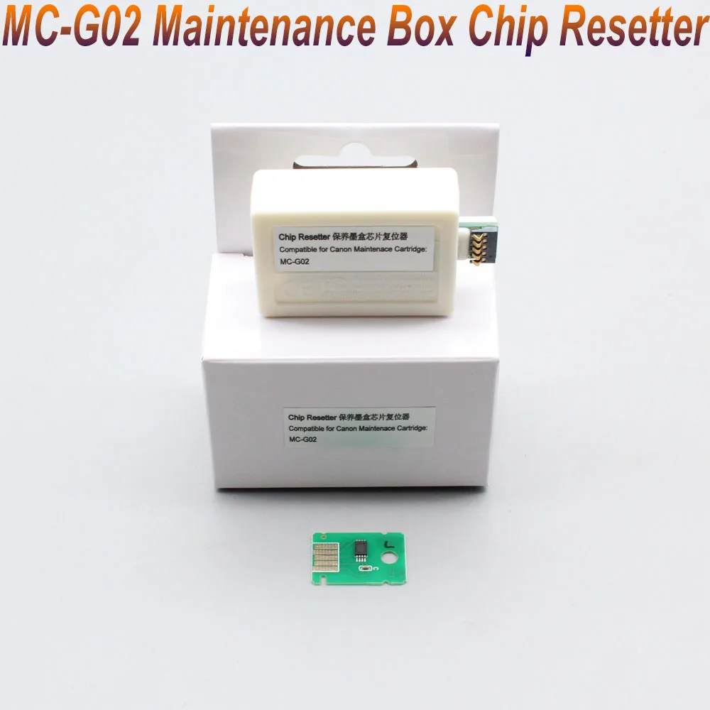 MC-G02 Maintenance box chip resetter For Canon G2160 G3160 G1220 G2260 G3260 G3360 G1420 G2420 G2460 G3420 G3460 G3620 G1920