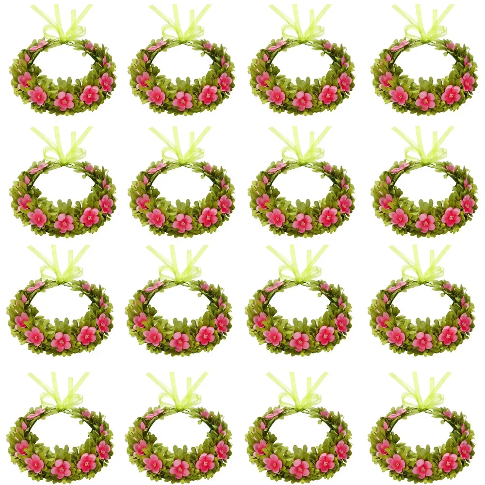 Mädchen Moana Girlande Blumenkranz Kopfschmuck Kind Erwachsene Prinzessin Kostüm Spielzubehör Vaiana Blumen Kopfbedeckung Perücke