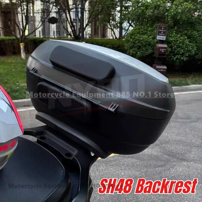 Motorcycle Trunk Backrest for SHAD SH29 SH33 SH34 SH39 SH40 SH45 SH47 SH48 Moto Rear Passenger Tail Box Rear Cushion 1 Set image 5