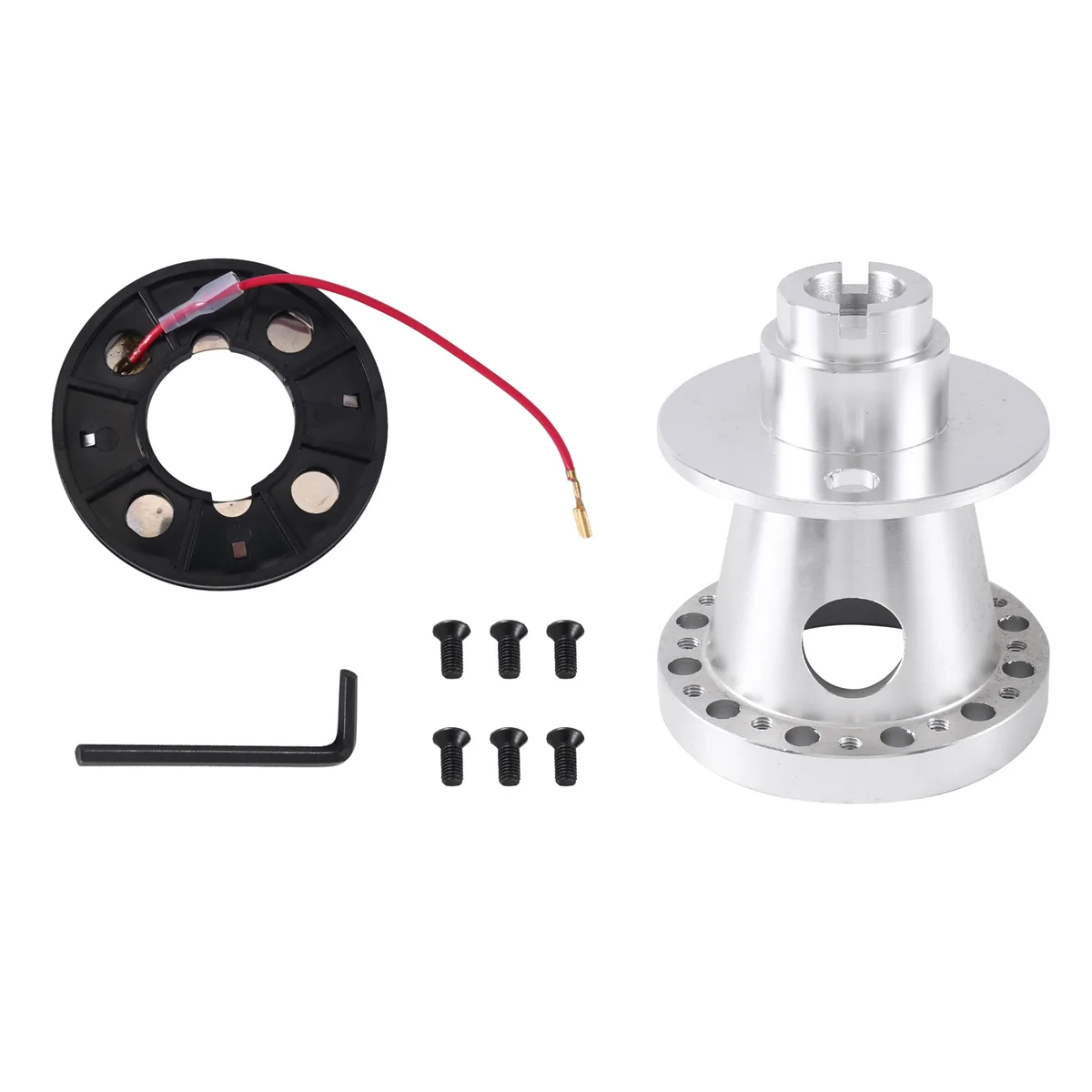 OH-124 Automotive Quick Release Kit Wheel Adapter Steering Wheel Connector Disc Base Adapter for Honda