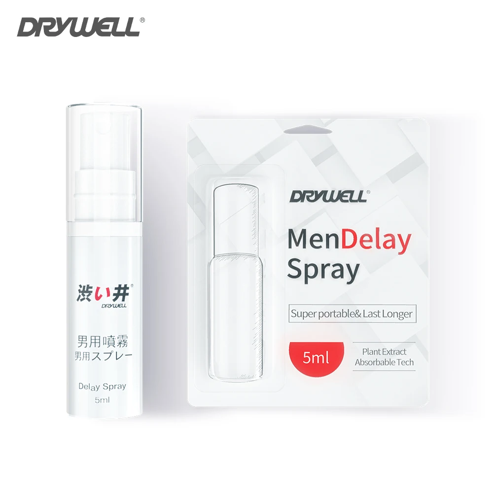 

DRY WELL Powerful Sex Delay Spray Not Numbing Anti Premature Ejaculation Sprays for Men Sex Prolong Natural Formula Sex Products