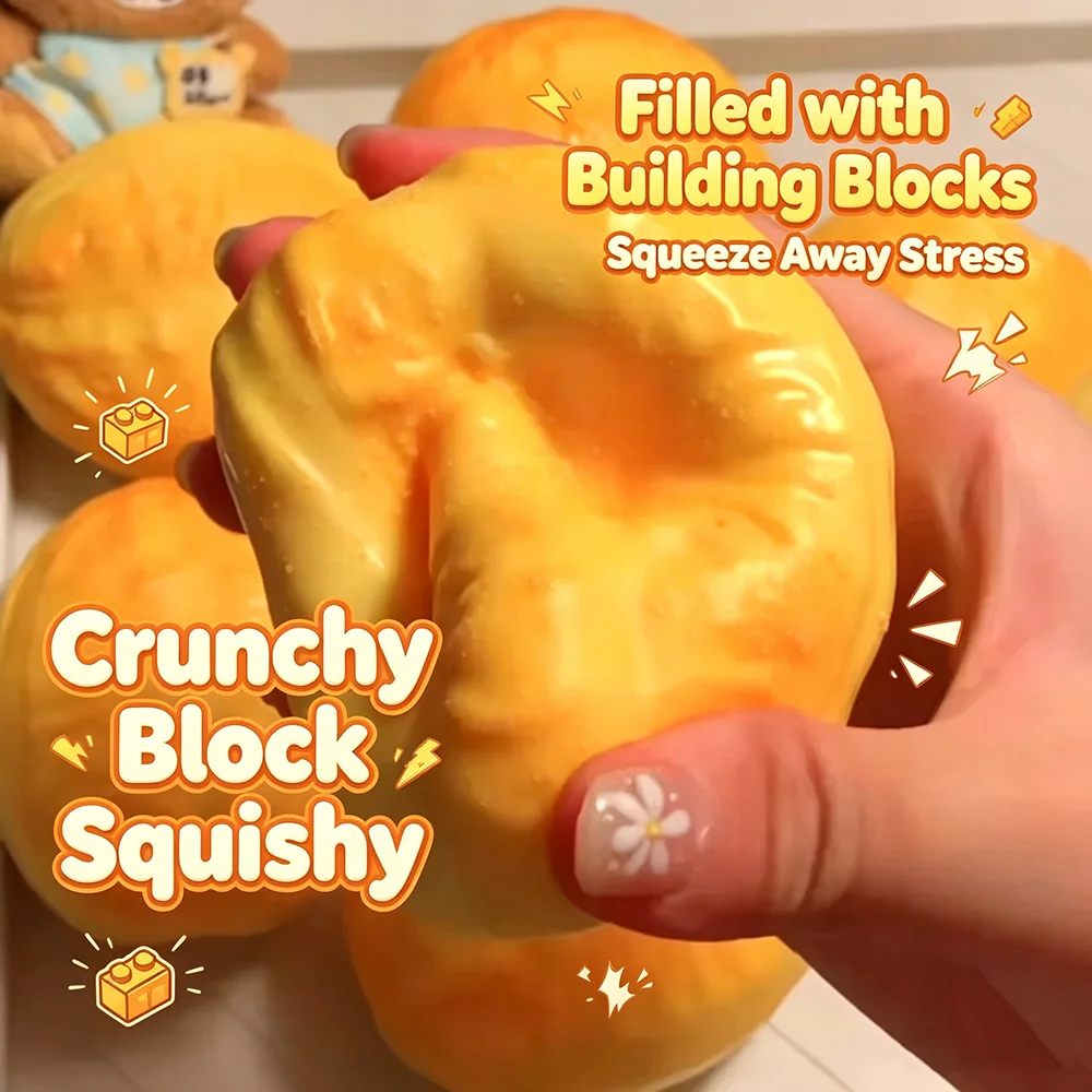 2026 Crispy Fried Stick Handmade Squishy Toy for Stress Relief and Venting realistic candy toy for stress relief and venting