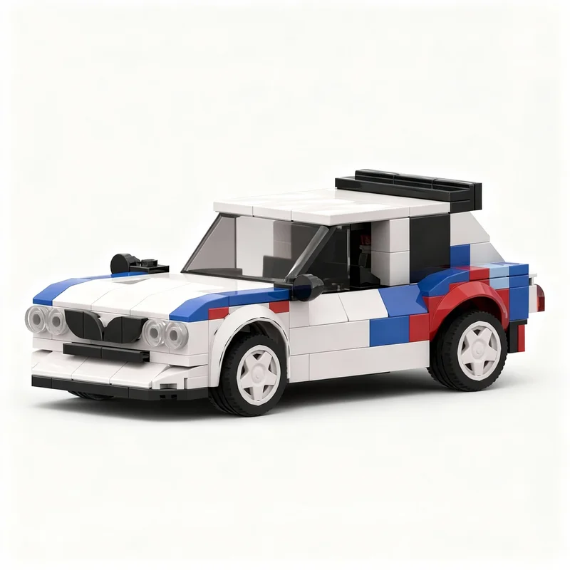 

247PCS MOC City Champions Super Car Lancia Delta S4 Group B Model Technology DIY Creative Assembly Brick Display Birthday Gift