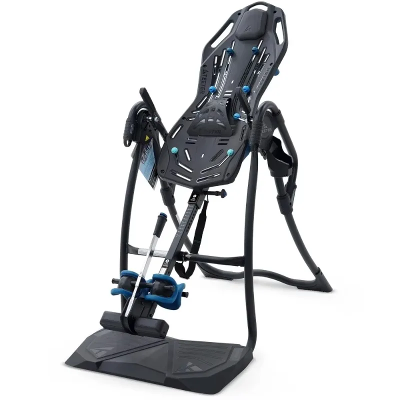 Deluxe Inversion Table With Easy-Reach Ankle Lock & Decompression Surface For Back Pain Relief, Custom