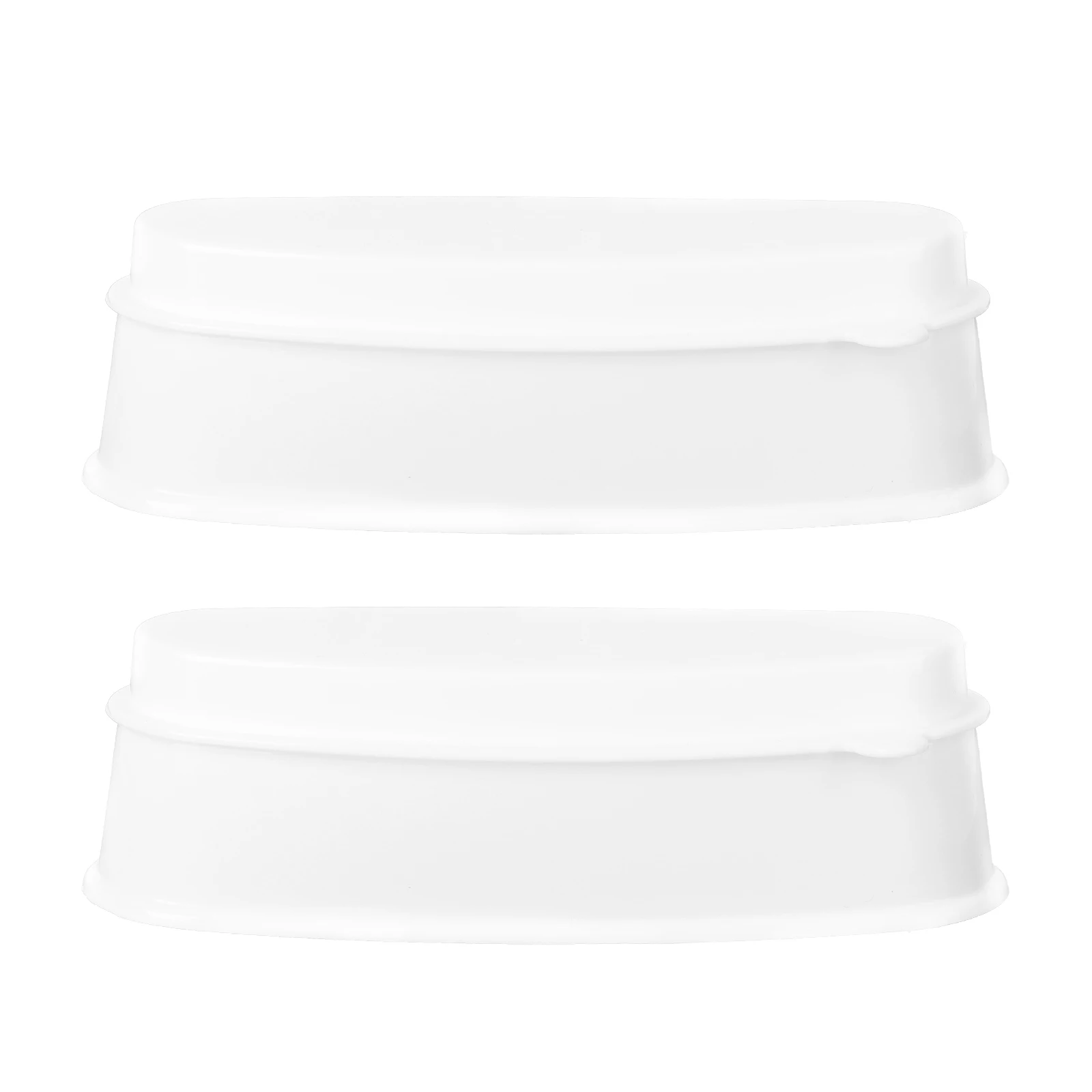 

2Pcs French Nail Dipping Powder Box White Container Tray Manicure DIY Tool Home Professional Use Custom Gel Polish Bottle
