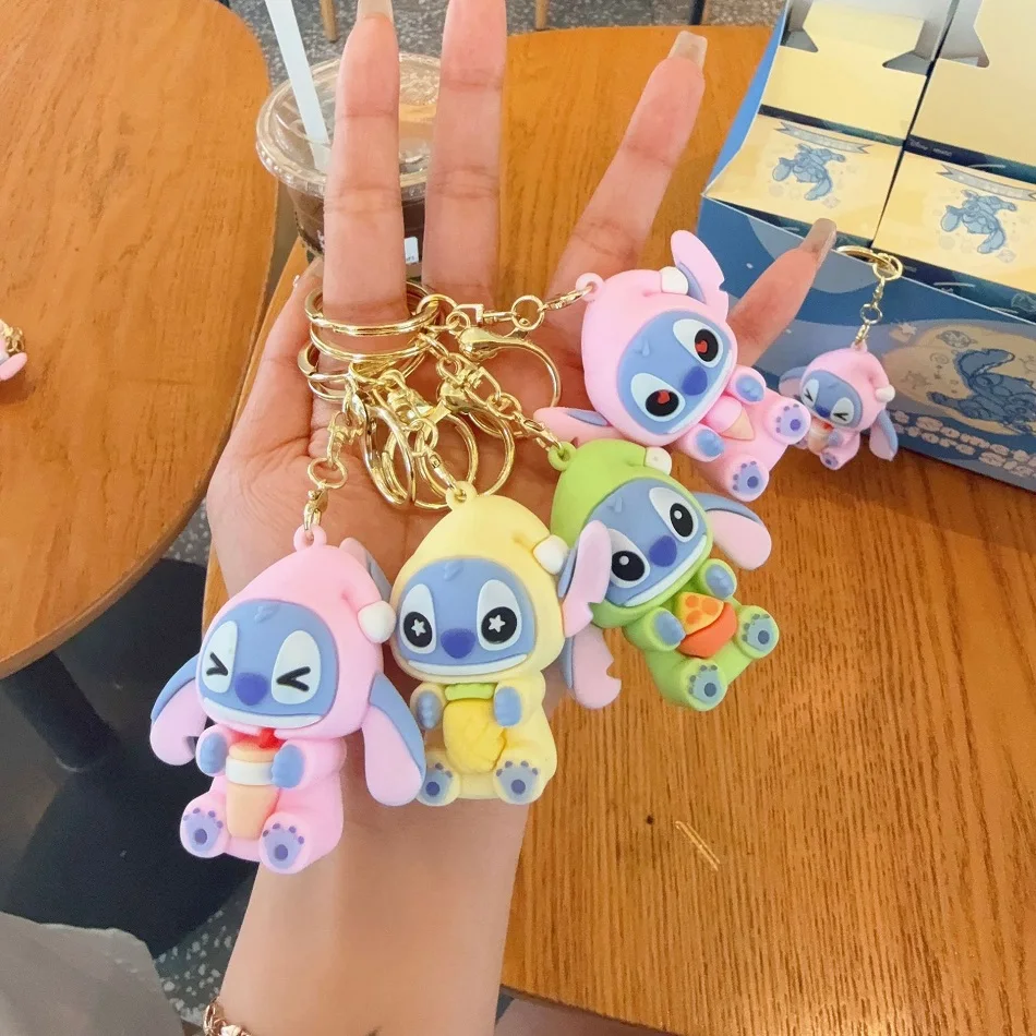 غرزة فقاعة مارت ثلاثية الأبعاد سلسلة مفاتيح من الكرتون قلادة لعبة عصرية هدية لا يسبب ما يكون متعب ما يريد أن يأخذ دغة سلسلة دمية الهدايا