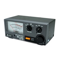 NISSEI RS101 SWR Power Meter HF Two Way Radio1.8-60Mhz 3000W Max Shortwave Standing Wave Antenna Tools Desktop WATT Tester