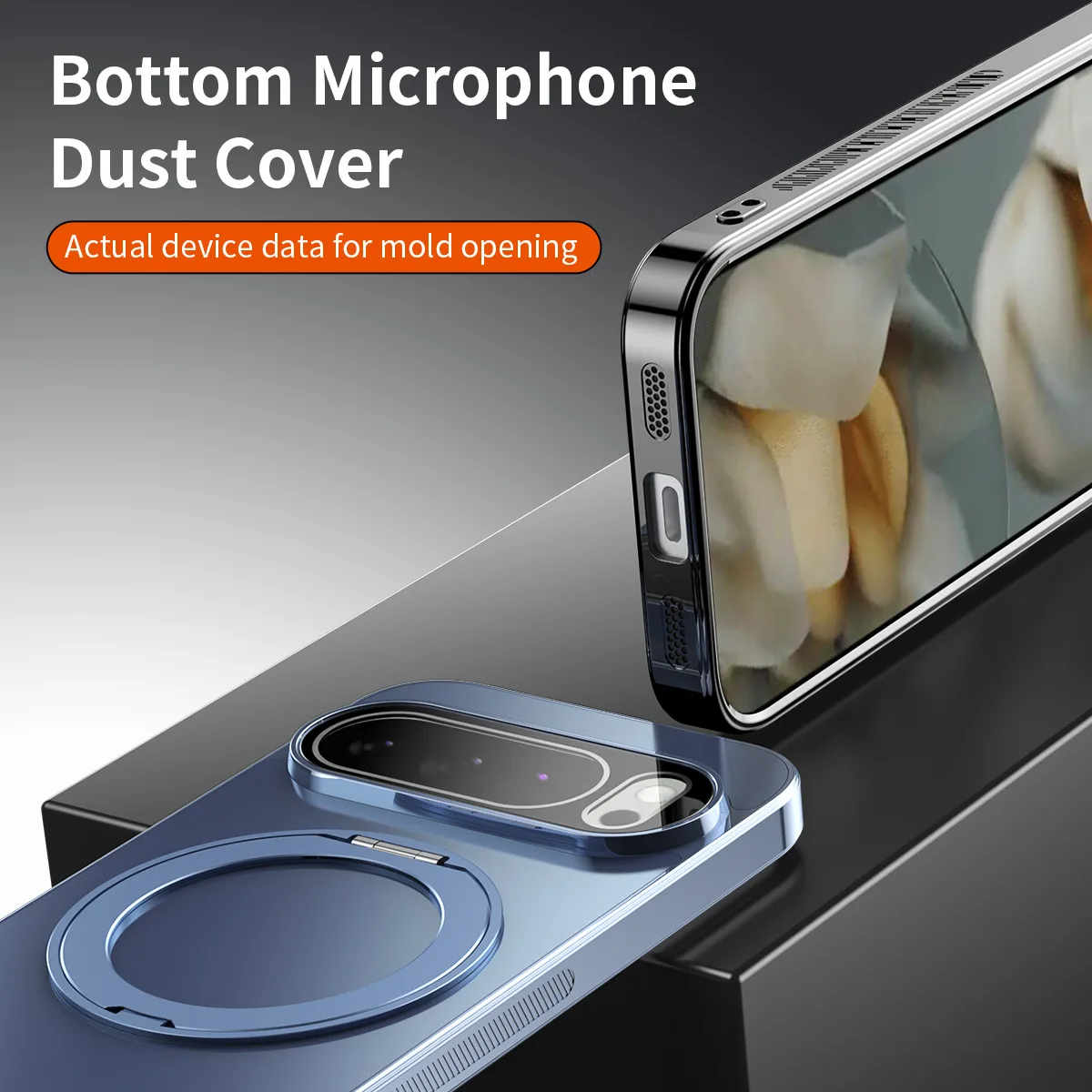 360° Ring Stand Magnetic Phone Case for Google Pixel 11 10 9 8 Pro XL 10A 9A 8A for MagSafe Charging Full Lens Protection Cover