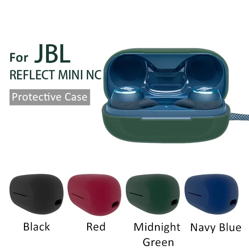 1 قطعة للصدمات ل JBL REFLECT MINI NC لينة سيليكون واقية كم فاخر سماعة لاسلكية تعمل بالبلوتوث سماعات غطاء مع المفاتيح