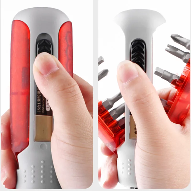 Wheel screwdriver Strong magnetic screwdriver cross shape multi Angle plum   batch tool