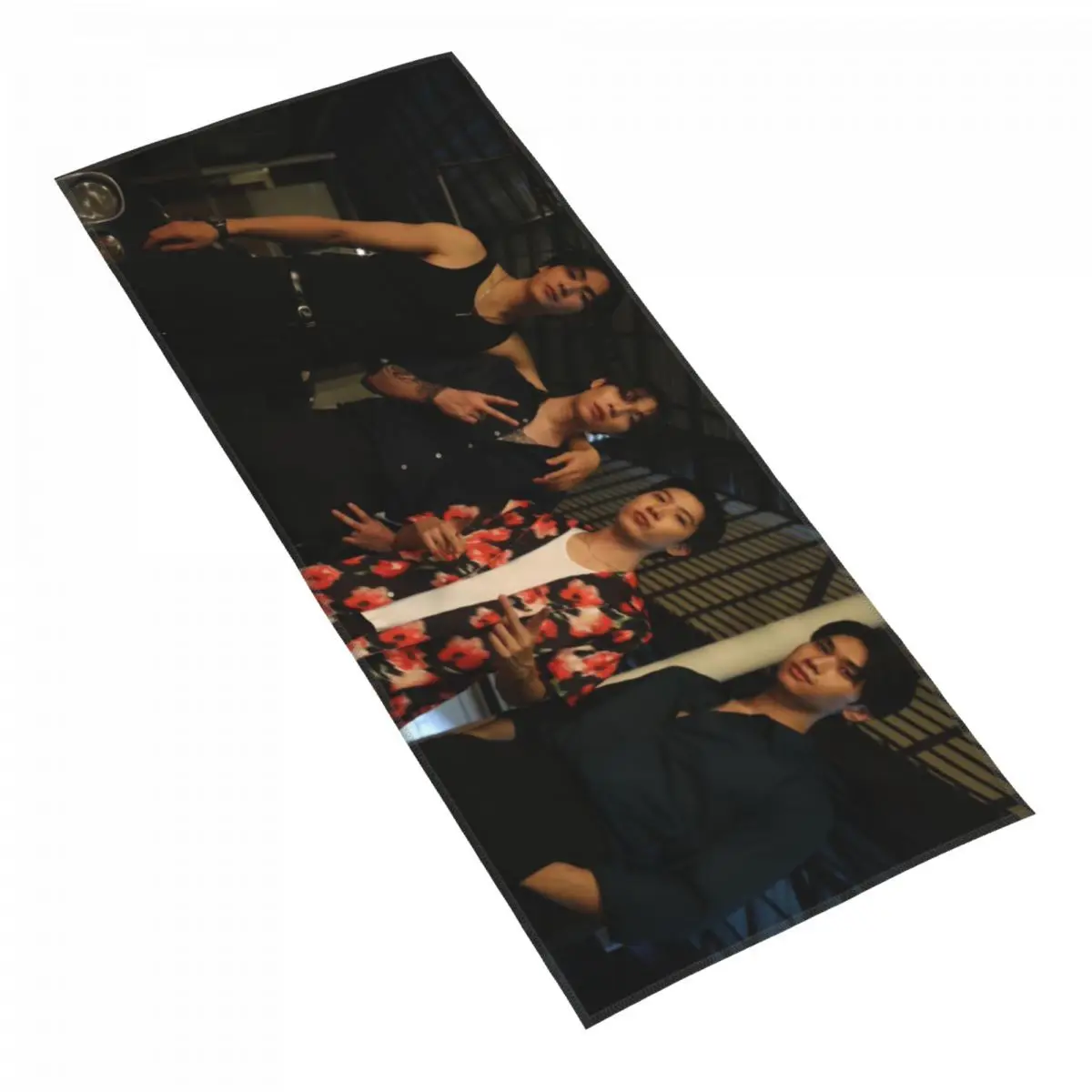 Firstkhaotung Joongdunk HD Poster 35x75cm Microfiber Towel Thai TV The Heart Killers  Drama Stills Hand Absorbent Face Towel
