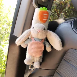 Cute Animal Rabbit Car Seat Belt Pads Universal Car Seat Shoulder Strap Pad Cushion Cover Car Belt Protector Safety Belt Cover