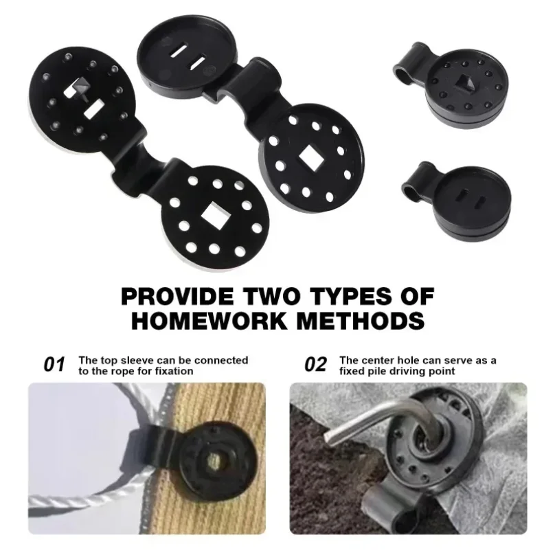30~200PCs Shade Cloth Clips Shade Fabric Clamps Accessories Grommets For Net Mesh Cover Sunblock Fabric In Garden Greenhouse