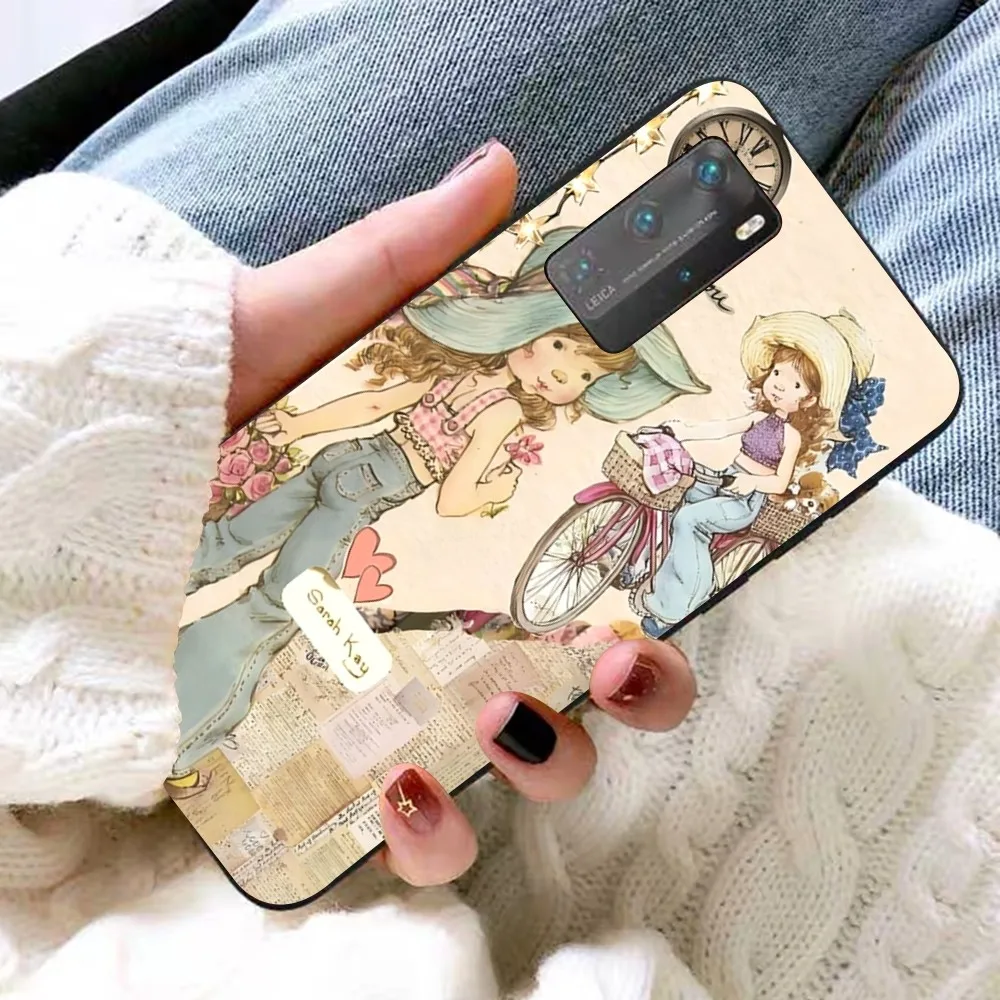 S-Sarah K-Kay L-Little Girl Phone Case For Huawei P 8 9 10 20 30 40 50 Pro Lite Psmart Honor 10 lite 70 Mate 20lite