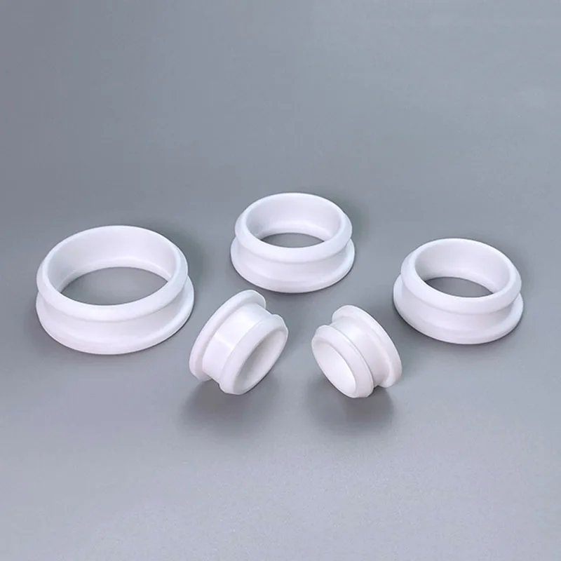 Trắng Ốp Cao Su Lỗ Viên 5.5-30Mm Kiểu T Cắm Bao Màn Chụp Gioăng Tẩy Trống Cấp nón Cói Chặn Chống Nước Bụi Niêm Phong