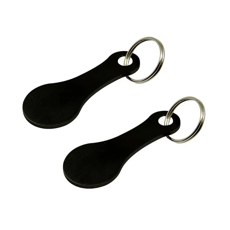 Shopping Cart Token Key Ring Trolley Recycled Alloy Key Chain Accessories Keychain Charms Metal Keychains Carts Coin