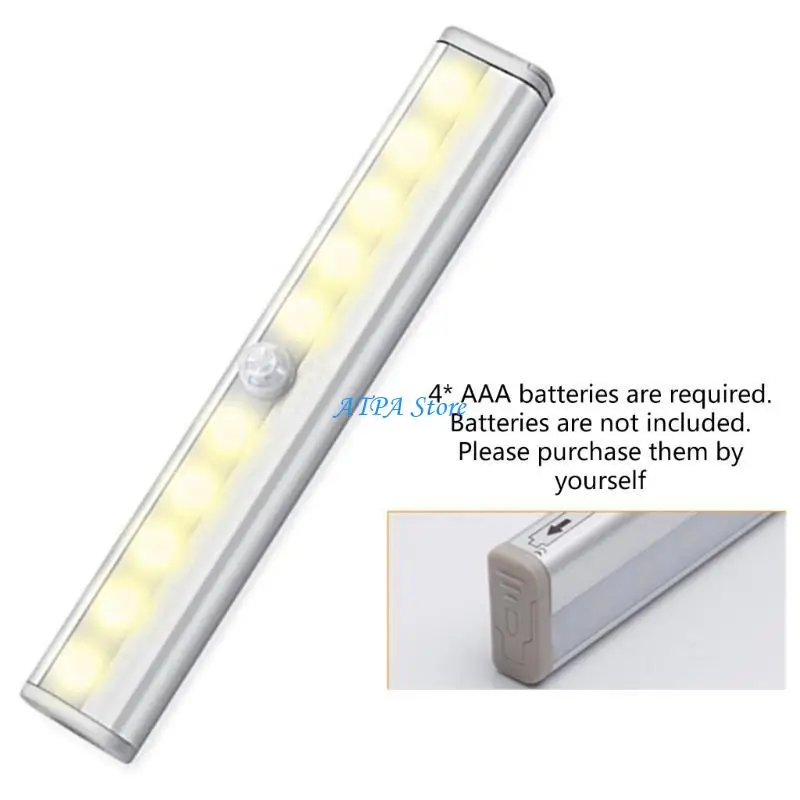 

U13C LED Motion Light Night Light Wireless Battery Operated Cabinet Light Lamp