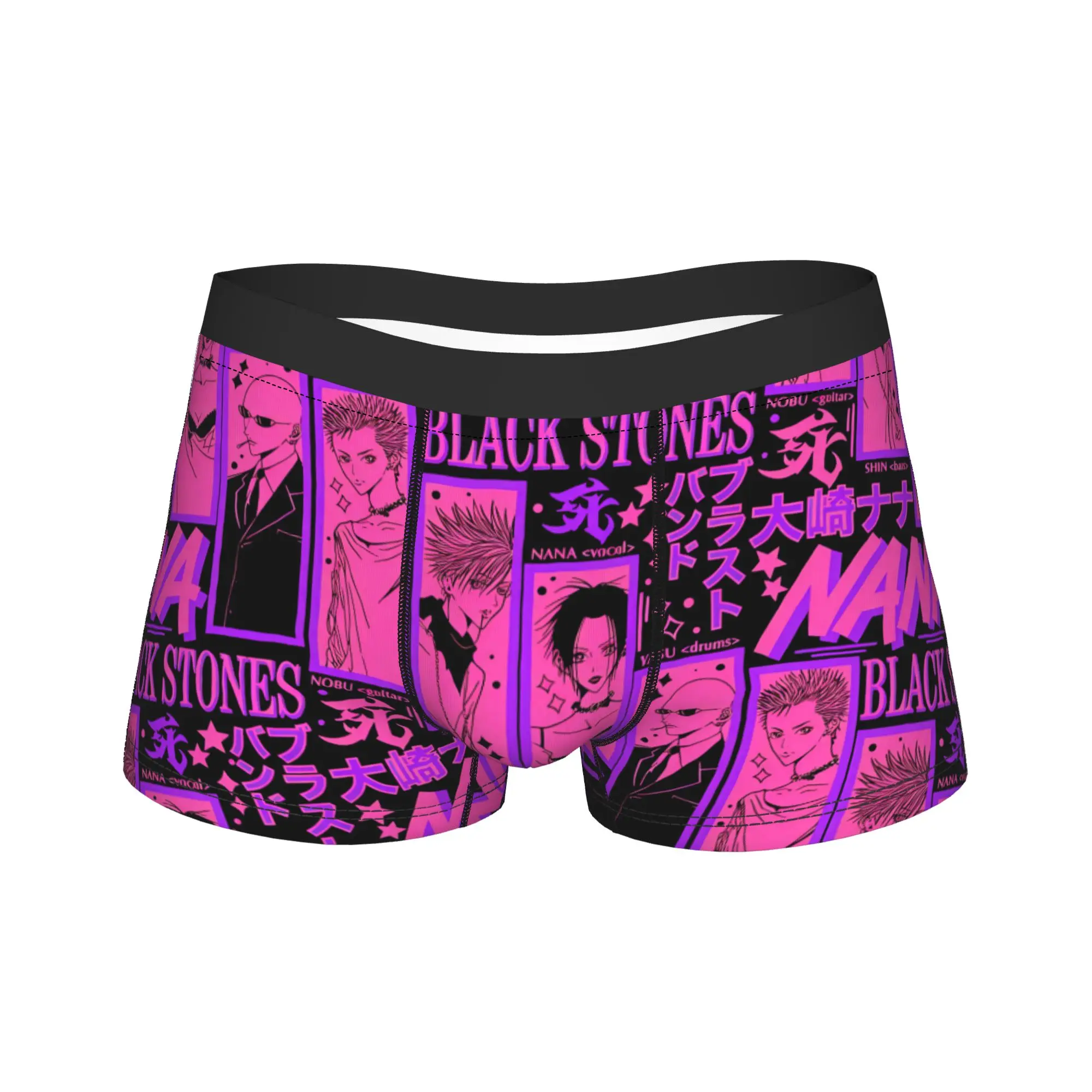 

Мужское нижнее белье Black Stones NANA, трусы-боксеры, шорты, модные дышащие трусы для мужчин, большие размеры