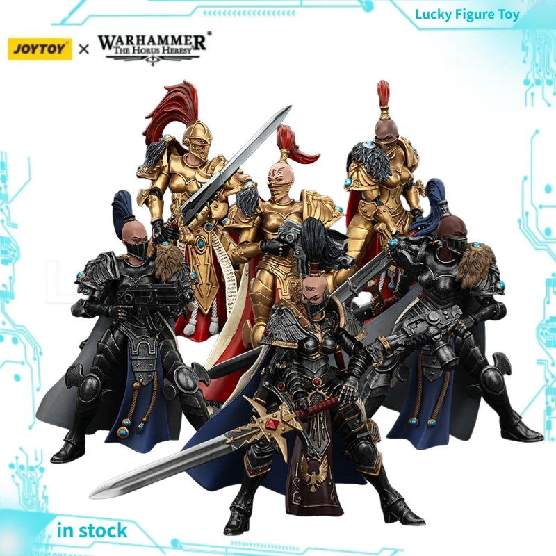 

【В наличии】JOYTOY Warhammer40K Sisters of Silence Argent Lynx White Falcons Vigilator Cadre Фигурка Игрушки