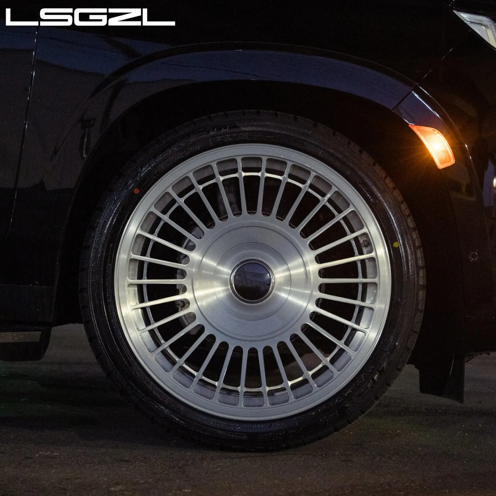 

Monoblock Forged 21inch Wheels for Cadillac Escalade Silver Brush Finish 5x127 Wheels 5x130 5x114.3