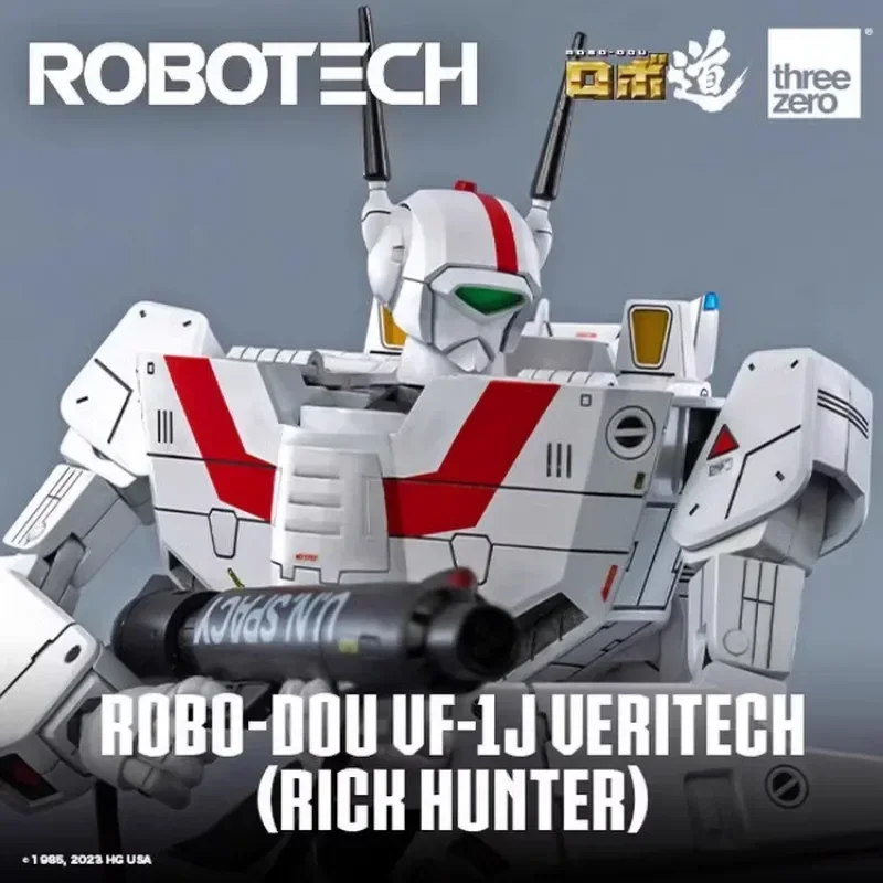 Threezero Ruimtefort Robotech Robo-Dou VF-1j Veritch (Rijke Jager) Vechter 3a Speelgoed Mecha