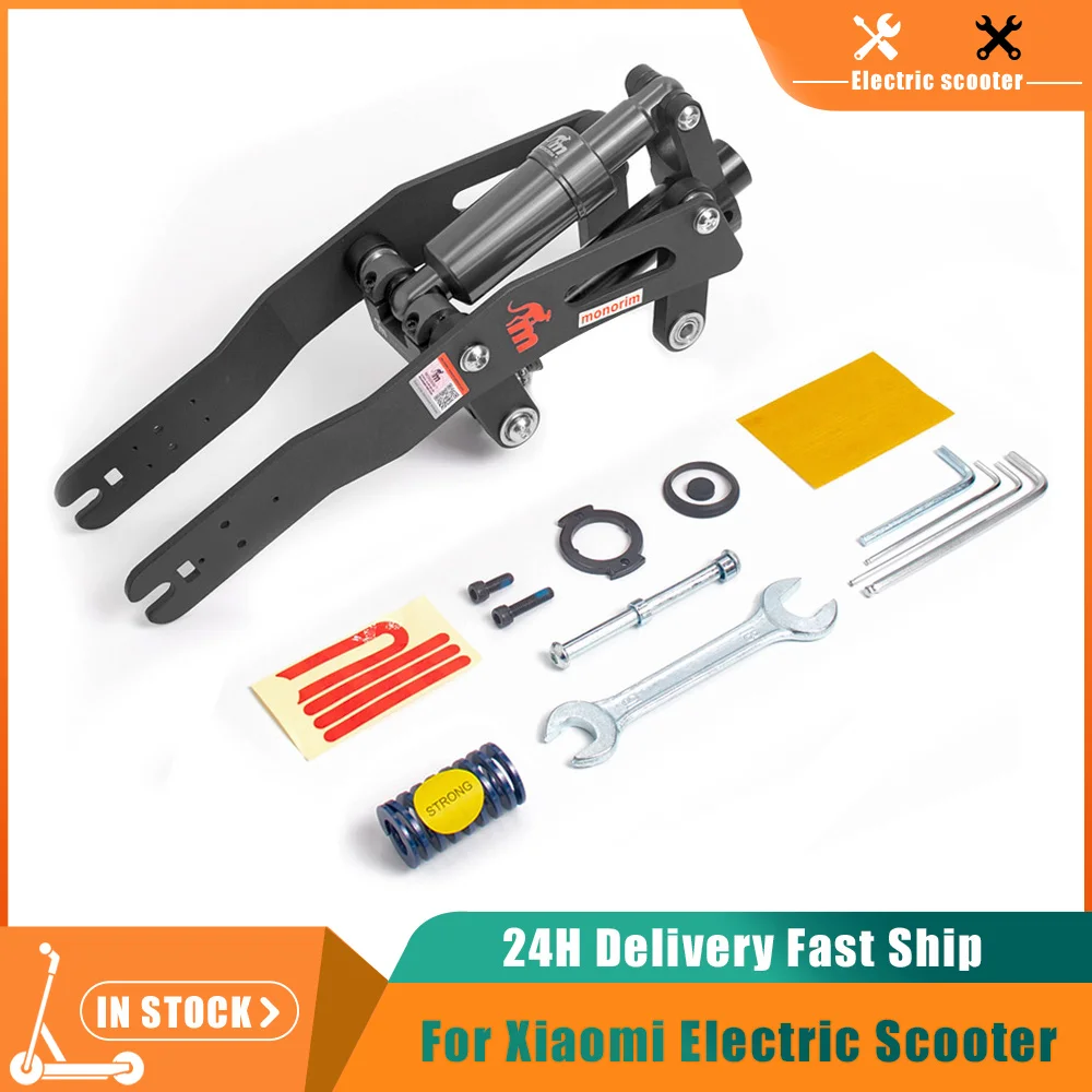 Monorim M1 Suspension Kit Black V4.0 Accessory and Upgrade for Xiaomi Electric Scooter M365 1S Essential Pro Pro2 Mi3