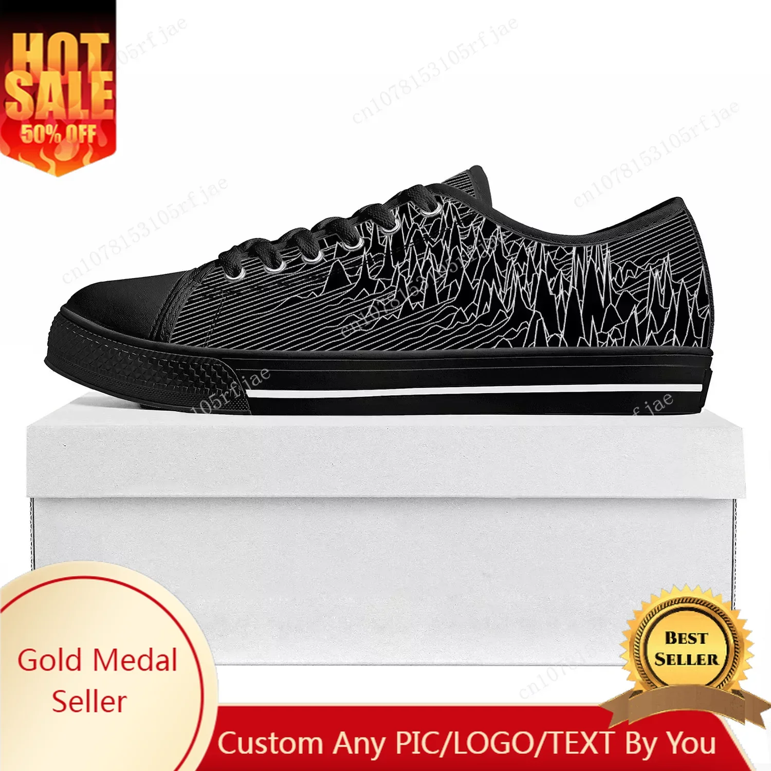 Joy Division Rock Band Low Top High Quality Sneakers Mens Womens Teenager Canvas Sneaker 3D Print Casual Couple Shoe Custom Shoe