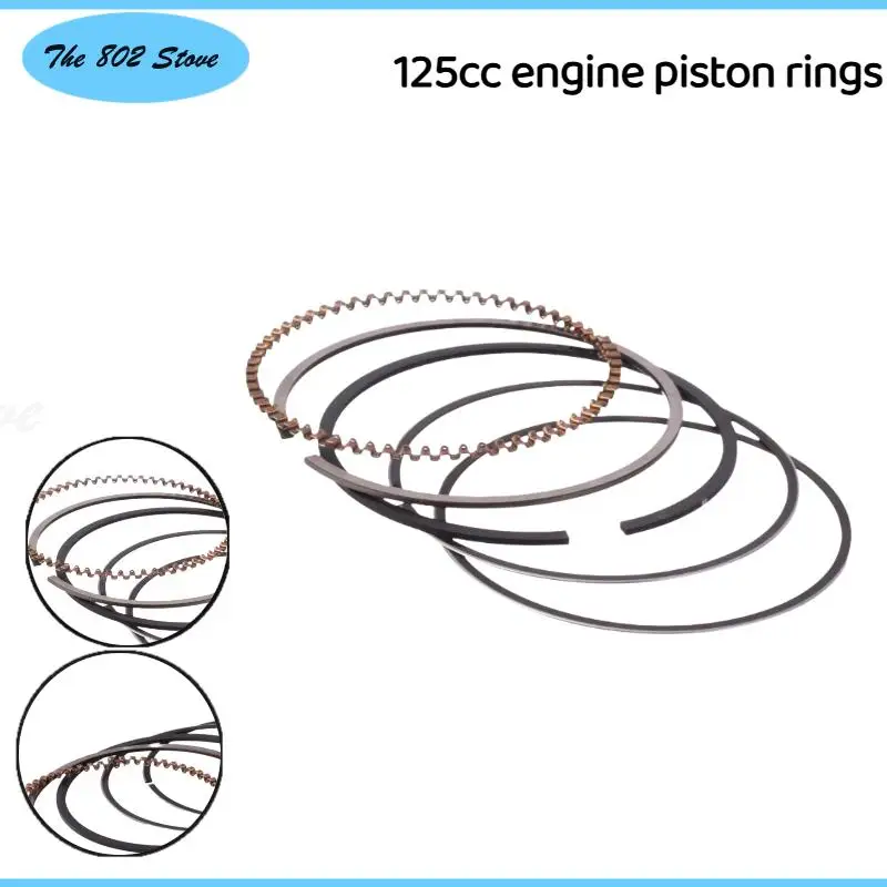 

Комплект поршневых колец GY6 125cc (56 мм) для скутеров GY6 125cc. 152QMI