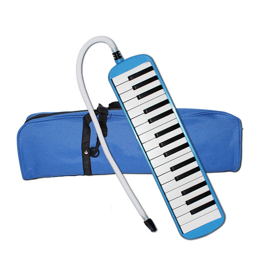 

Harmonica Adults Accordion Bag Musical Melodica Instrument Portable 32 Key Thumb