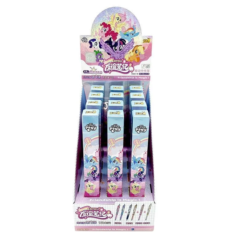 KAYOU Genuine My Little Pony Magical Edition 1st Stationery Blind Box Gel Pen Men and Women Collection Gift Children\'s Toys