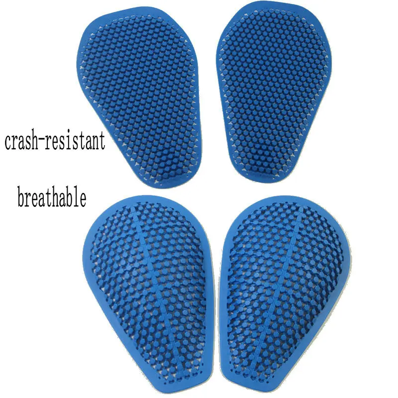 

Insert Silica Gel Honeycomb Armor Knee Hip Protectors Pads For Motorcycle Riding Pants Replacement (2 Knee Pads+2 Hip Pads)