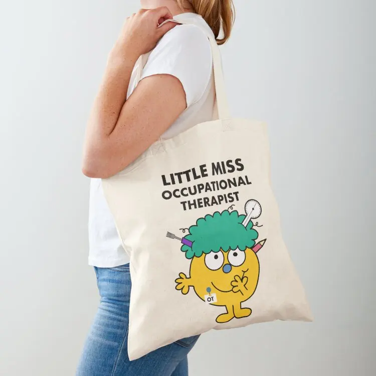 

Little Miss Occupational Therapist Tote Bag eco bag folding shopper bags for women reusable grocery bags bag luxury women