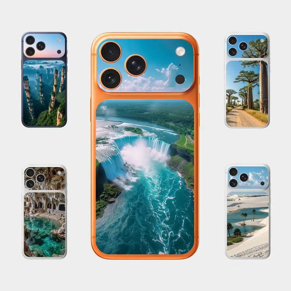 

Wonders of Nature For Iphone 17 Pro Max Back Protective Decorative Sticker Back Cover