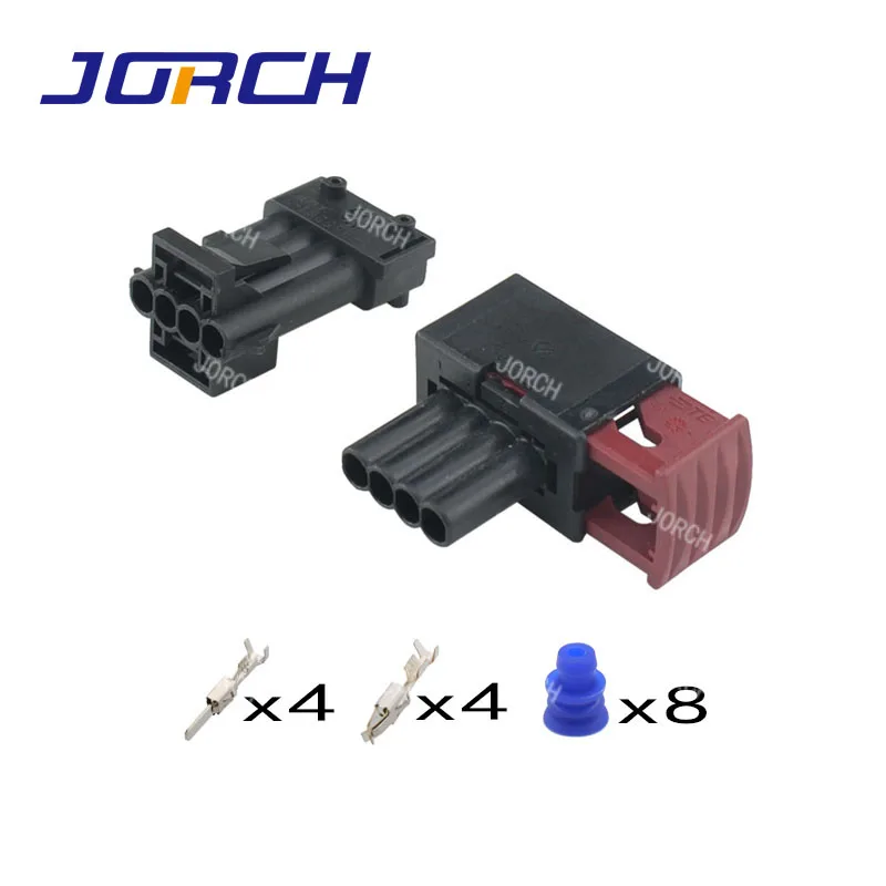 1-967059-1 1-962340-1 Tyco 4 Pin Car Rear Camera System Housing Connector with Terminals