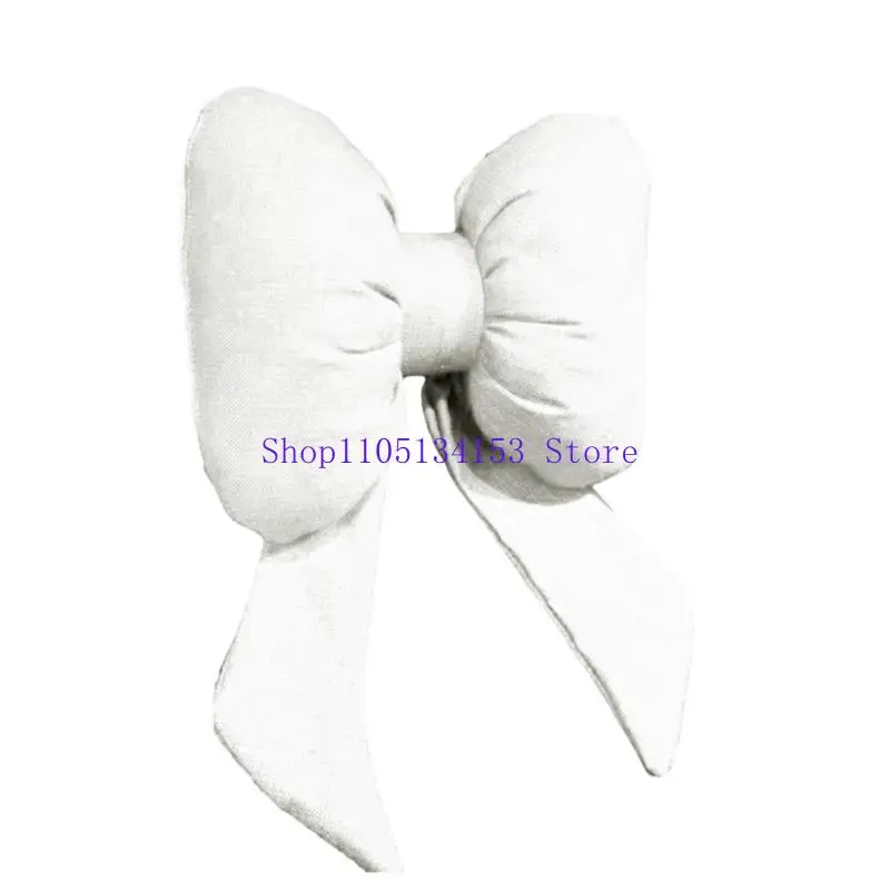 

hg89 Car Seat Headrest Neck Rest Cushion Bowknot Car Neck Pillow Soft Neck Support Car Seat Back Pillows Neck Pain Relief