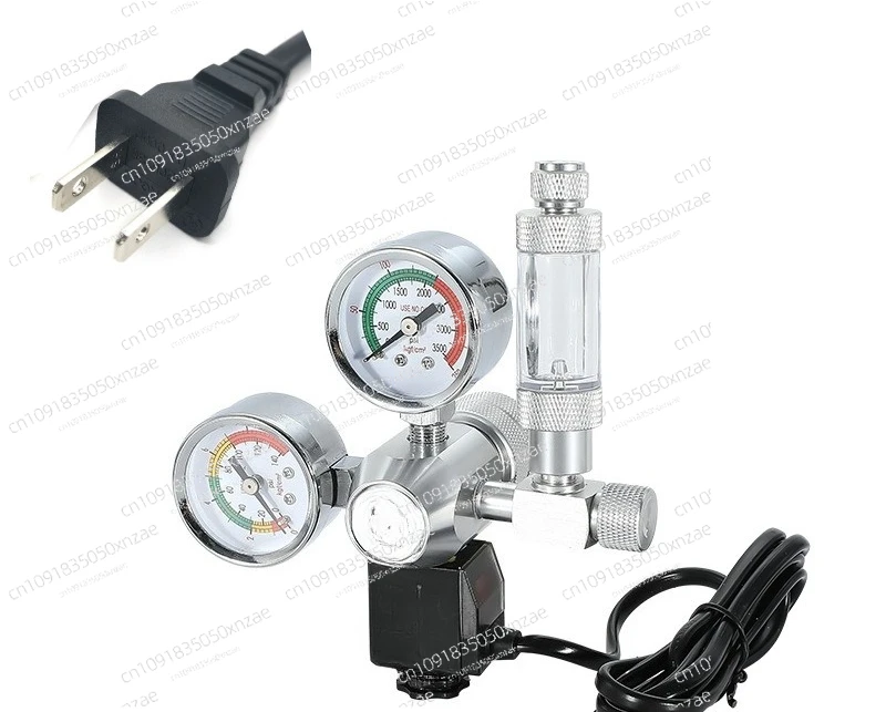 

Aquatic tank carbon dioxide pressure reducing valve cylinder co2 regulating valve aquarium fish tank timing