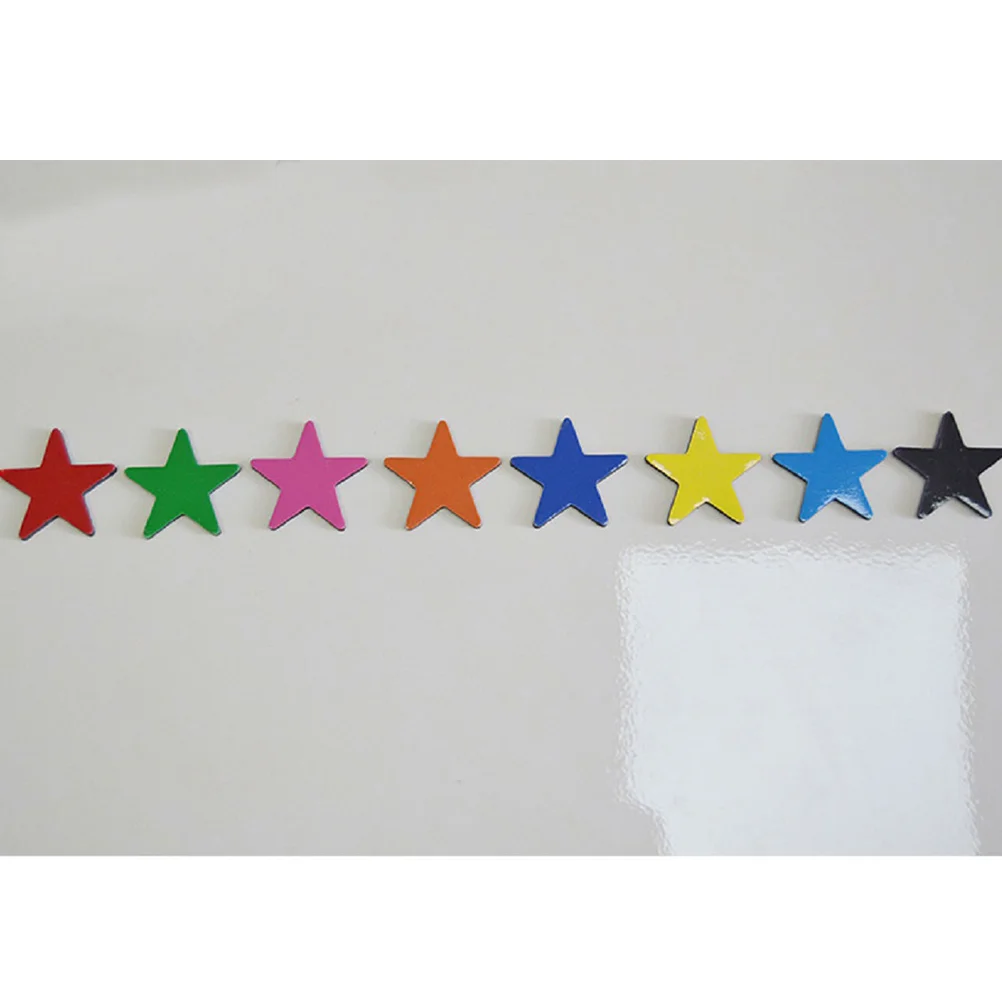 20 Pcs Star Rainbow Fridge Magnet for Whiteboard Funny Cute Cabinet Fridge Creative Sticker Refrigerator Magnetic Attraction