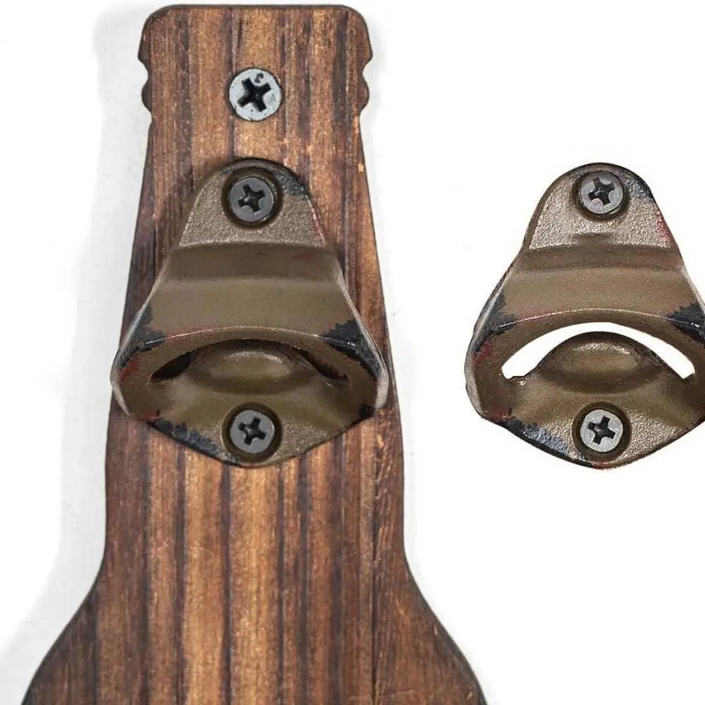 Bar Bottle Opener Wall Mounted Bottle Opener with Cap Catcher Rustic Wall-mounted Bottle Opener with Cap Catcher Classic