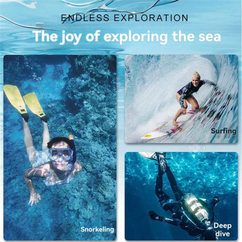 FFYY-Waterproof Housing Protective Cover Shell 45M Sports Camera Insta360 Ace Pro 2 Accessorie