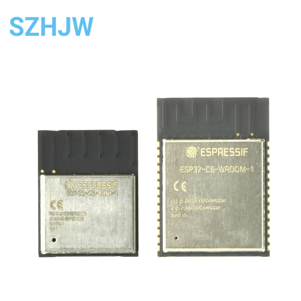 ESP32-C6-MINI-1 H4 N4 ESP32-C6-WROOM-1-N4 // N8/N16 2.4GH wi-fi Ble 5 4MB modulo Wireless Wifi Zigbee 3.0