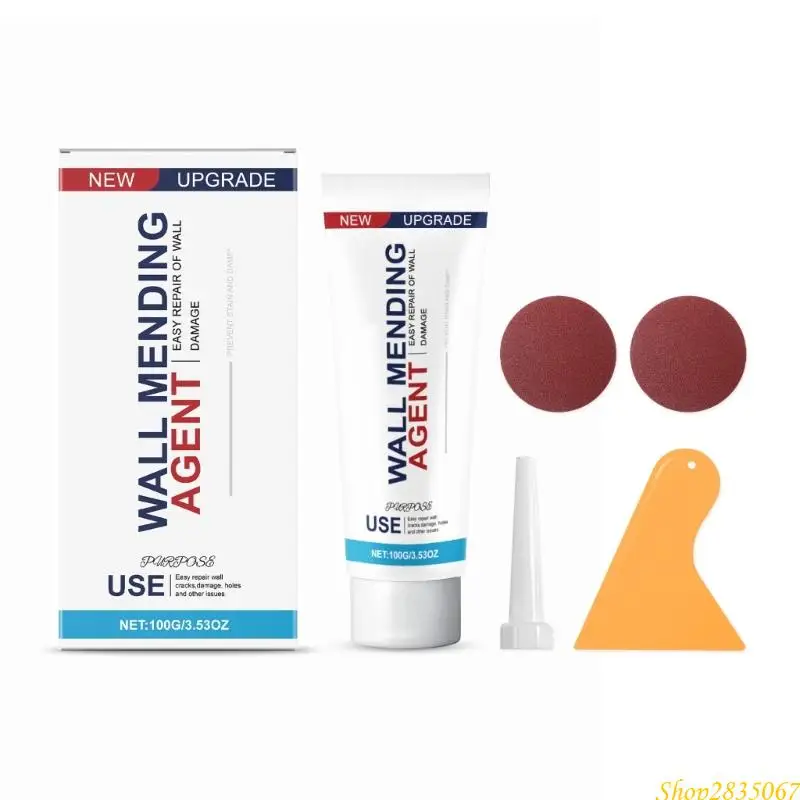 

100g Quick Drying Wall Repair Agent Waterproof Wall Repair Pastes Renovation Tool Wall Peeling Gaps Repair Cream 831F